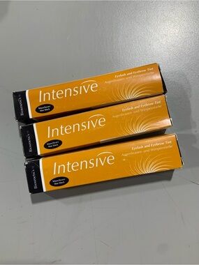 3pcs - biosmetics Intensive Eyelash & Eyebrow Tint - blue black